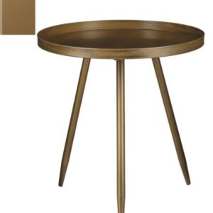 Bijzettafel FLORES brons